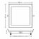 Painel-LED-Taschibra-Embutir-Quadrado-9W-Dual-Color
