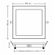 Painel-LED-Taschibra-Embutir-Quadrado-Dual-Color-16W