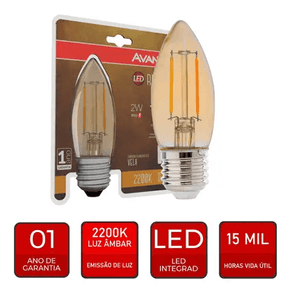 Lampada-LED-Vela-Avant-E27-2W-2200K-Bivolt