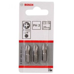 Jogo-de-Pontas-Bits-Phillips-PH2-Bosch-25mm-3-Pecas