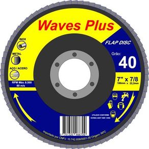 Disco-Flap-Waves-Plus-Zirconio-180mm-Grao-40