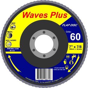 Disco-Flap-Waves-Plus-Zirconio-180x22-2mm-Grao-60