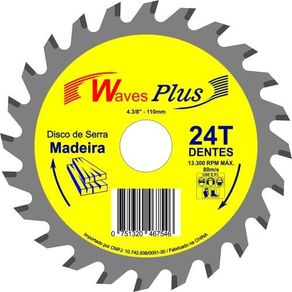 Disco-Serra-Waves-Plus-Widea-110mm-24-Dentes